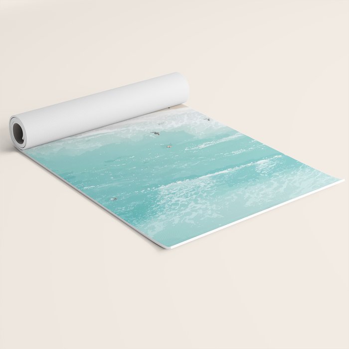 Pastel Beach Day Yoga Mat Gallery Image 2