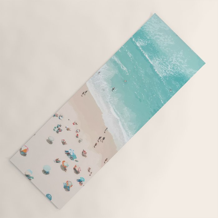 Pastel Beach Day Yoga Mat Gallery Image 1