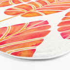Elephant Ear Alocasia - Peach Palette Bath Mat Gallery Image 3