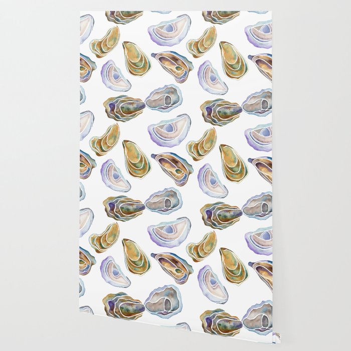 Watercolor Oysters Wallpaper Gallery Image 2