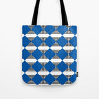 Modern boho (sapphire blue) Tote Bag Gallery Image 1