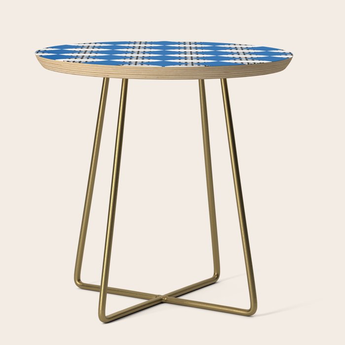Modern boho (sapphire blue) Side Table Gallery Image 1