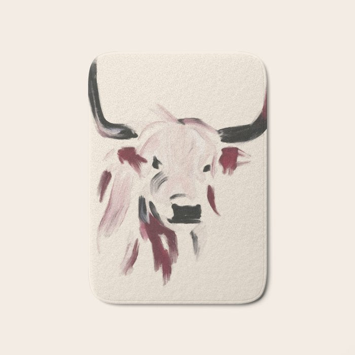 Highland Cow Bath Mat Gallery Image 1