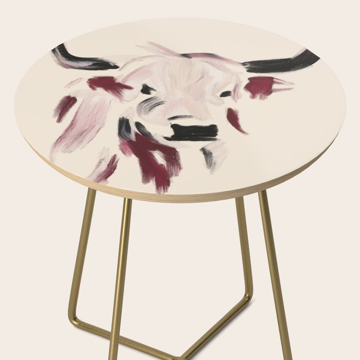 Highland Cow Side Table Gallery Image 2