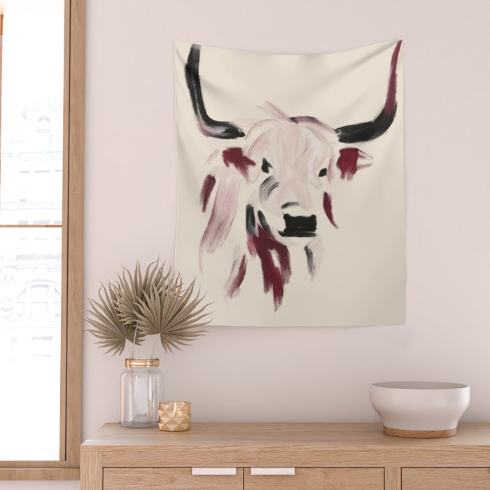 Highland Cow Wall Tapestry Gallery Image 2