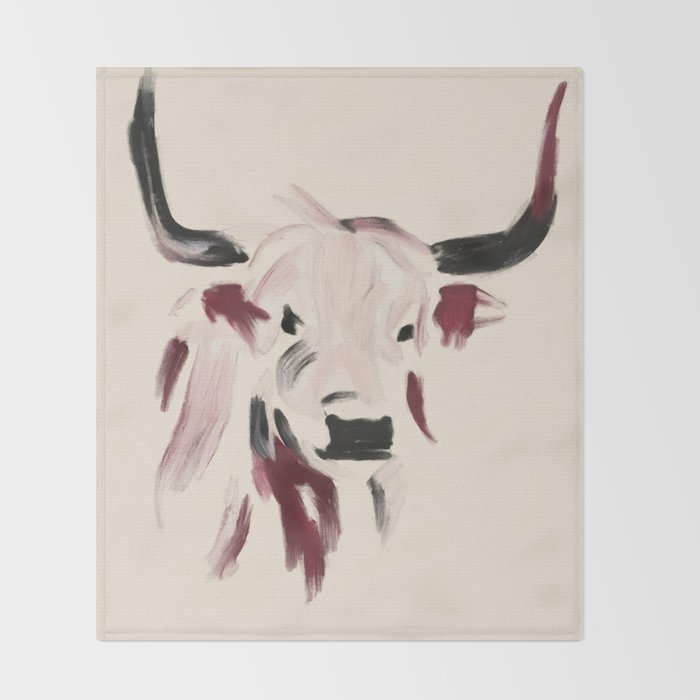 Highland Cow Throw Blanket Gallery Image 2