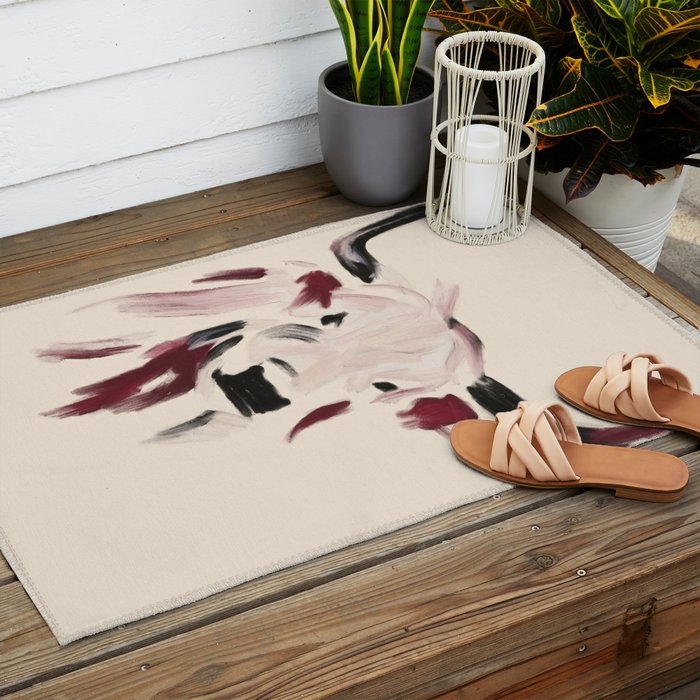 Highland Cow Outdoor Rug Gallery Image 2