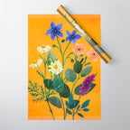 Summer Flowers 8 Wrapping Paper Gallery Image 1