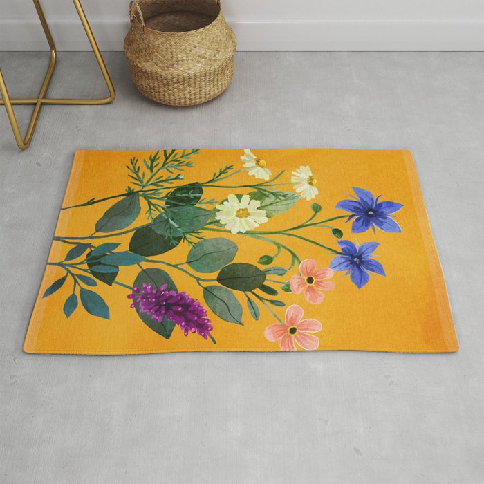 Summer Flowers 8 Rug Gallery Image 1