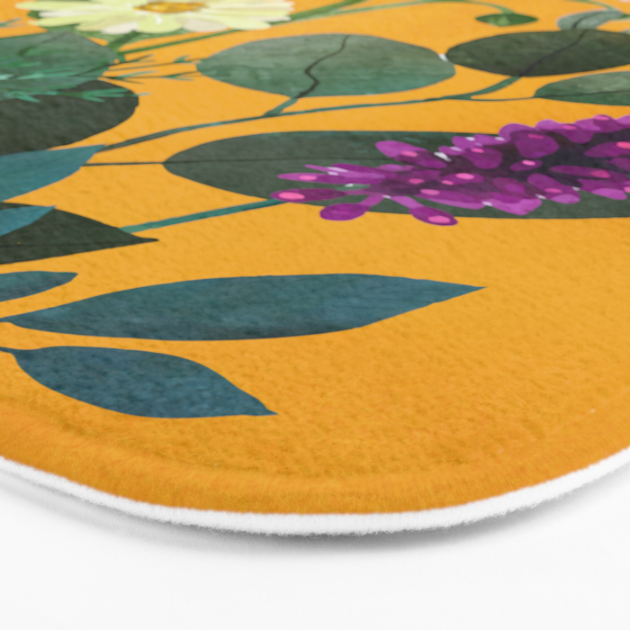 Summer Flowers 8 Bath Mat Gallery Image 3