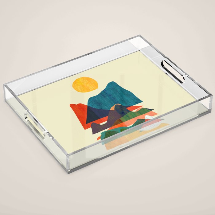 Everything is beautiful under the sun Acrylic Tray Gallery Image 1
