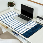 Stripes | Watercolor Pattern Desk Mat Gallery Image 2