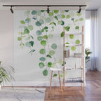 Eucalyptus Watercolor 6 Wall Mural Gallery Image 1