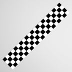 Checkered pattern grid / Vintage 80s / Retro 90s Table Runner Gallery Image 3