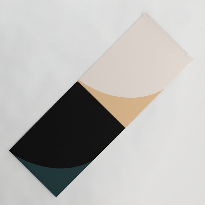 Almond Abstract XVI Yoga Mat Gallery Image 1