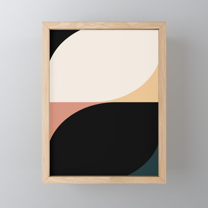 Almond Abstract XVI Mini Art Print Gallery Image 1