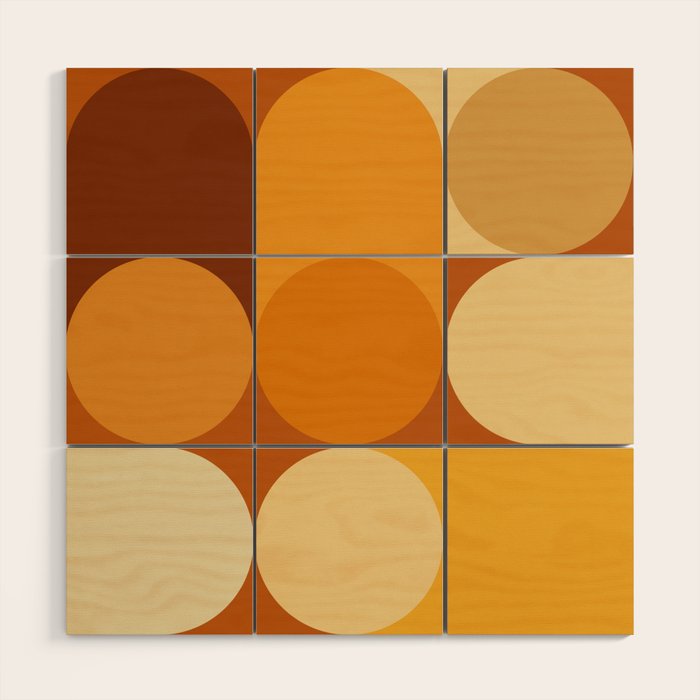 Retro 12A Wood Wall Art Gallery Image 1