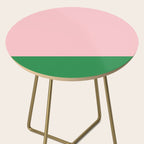 Color Block Pink and Green Side Table Gallery Image 2