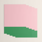 Color Block Pink and Green Wrapping Paper Gallery Image 3