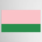 Color Block Pink and Green Tablecloth Gallery Image 2