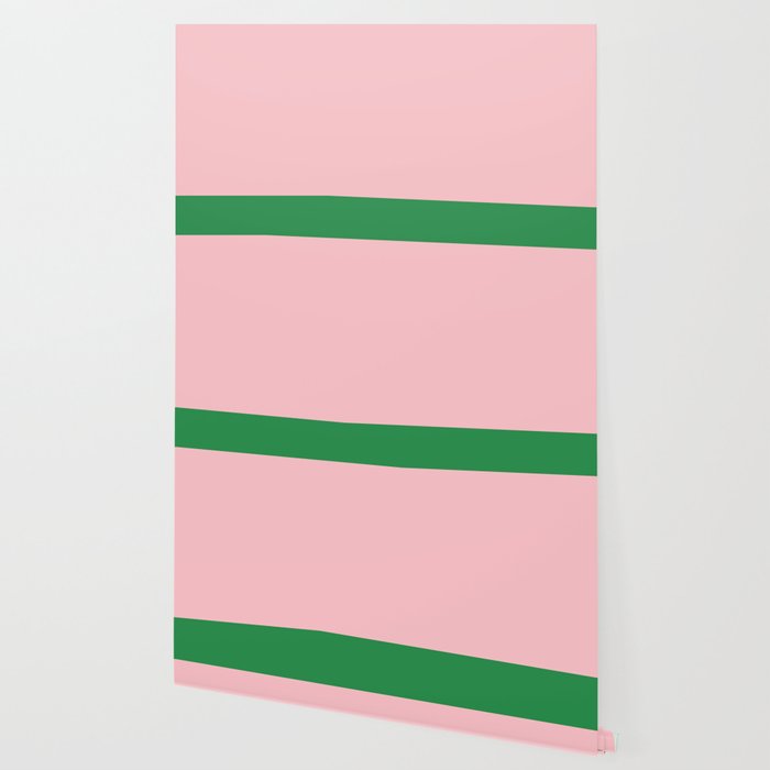 Color Block Pink and Green Wallpaper Gallery Image 2