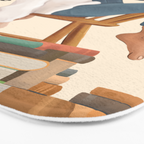 Lost in my books Bath Mat Gallery Image 3