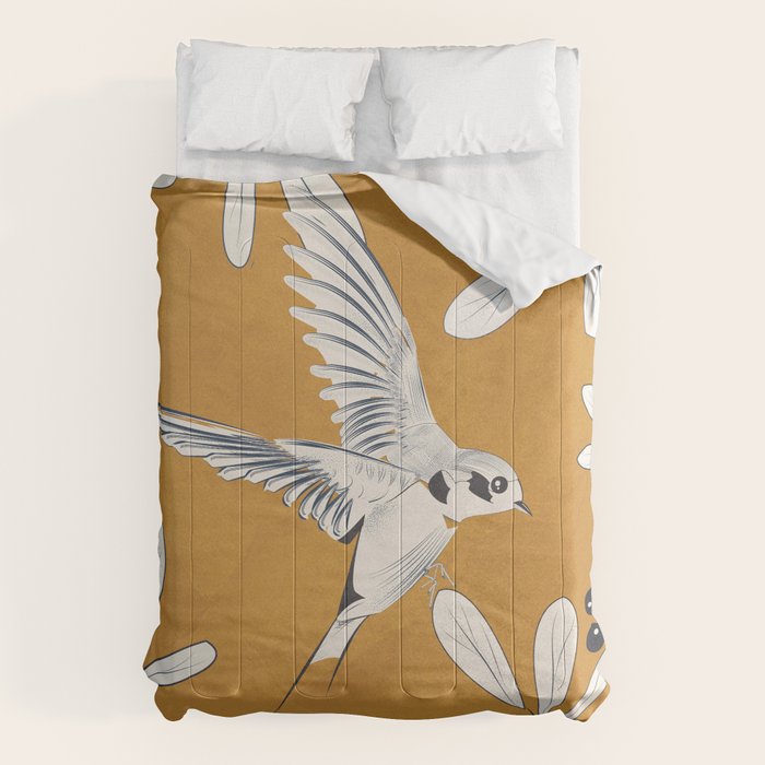 Swallow 01 Comforter Gallery Image 1