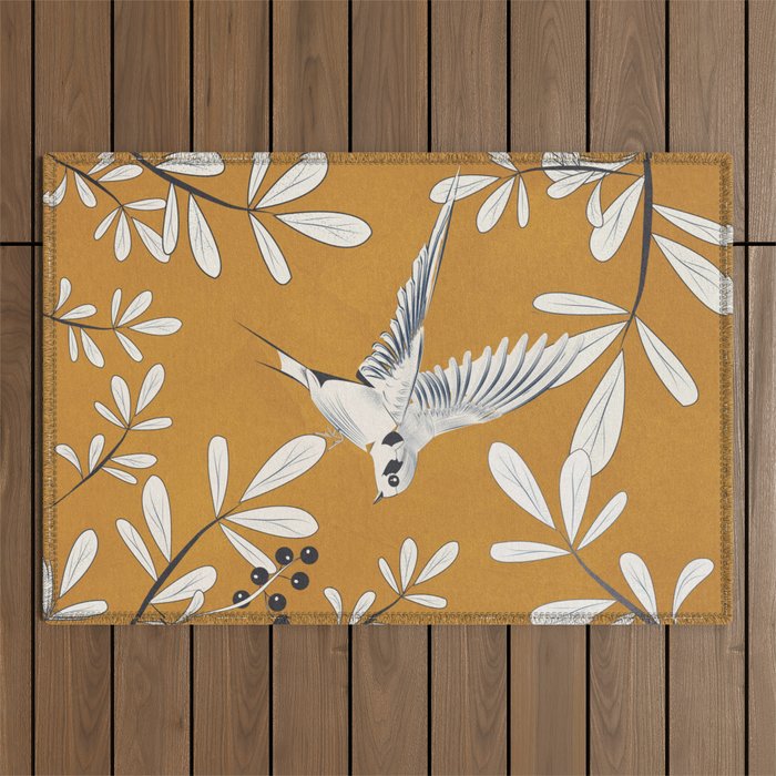 Swallow 01 Outdoor Rug Gallery Image 1