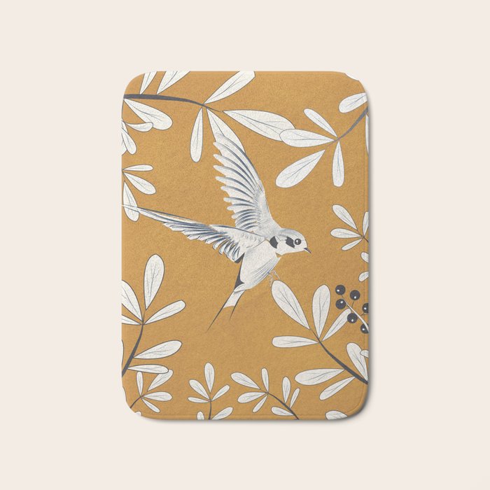 Swallow 01 Bath Mat Gallery Image 1