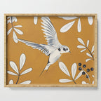 Swallow 01 Serving Tray Gallery Image 1