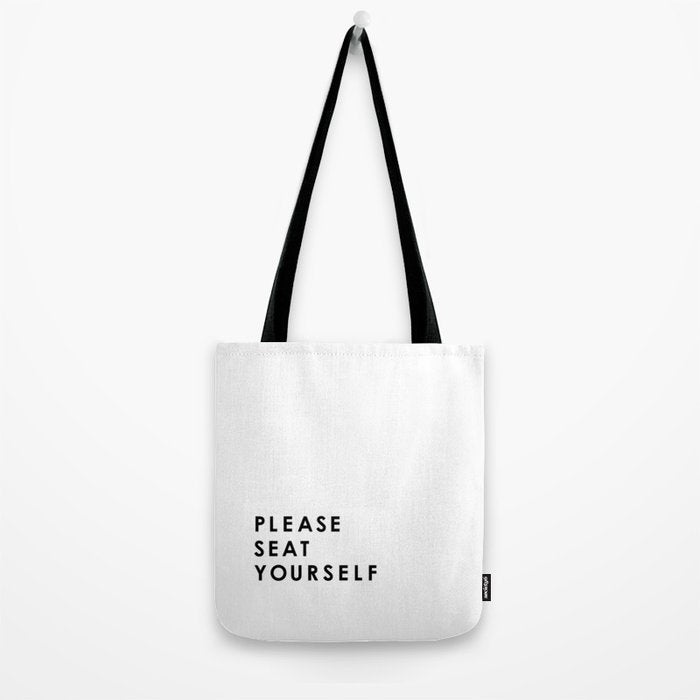 Please Seat Yourself  Tote Bag Gallery Image 2