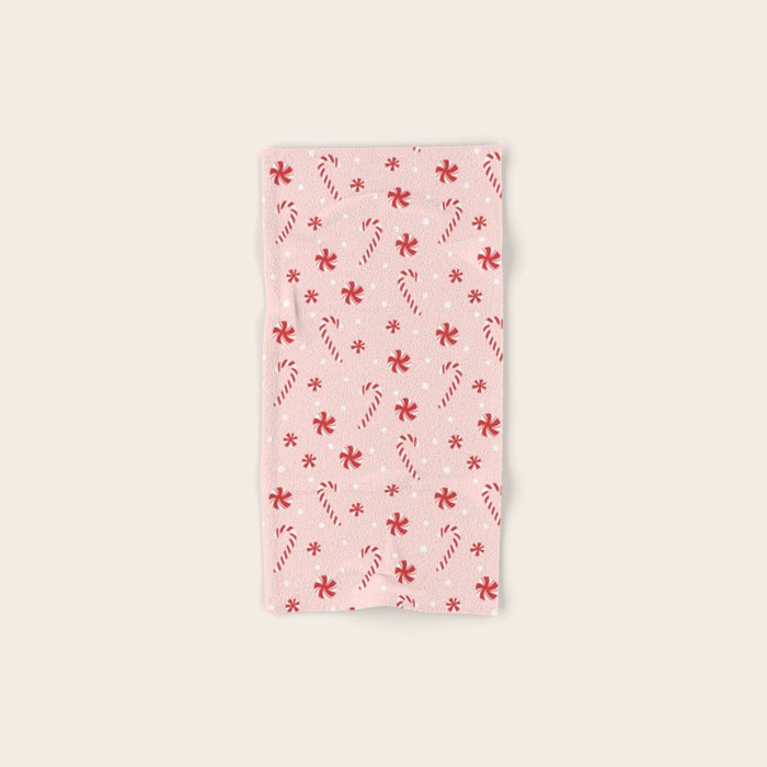 Peppermint Christmas Bath Towel Gallery Image 1