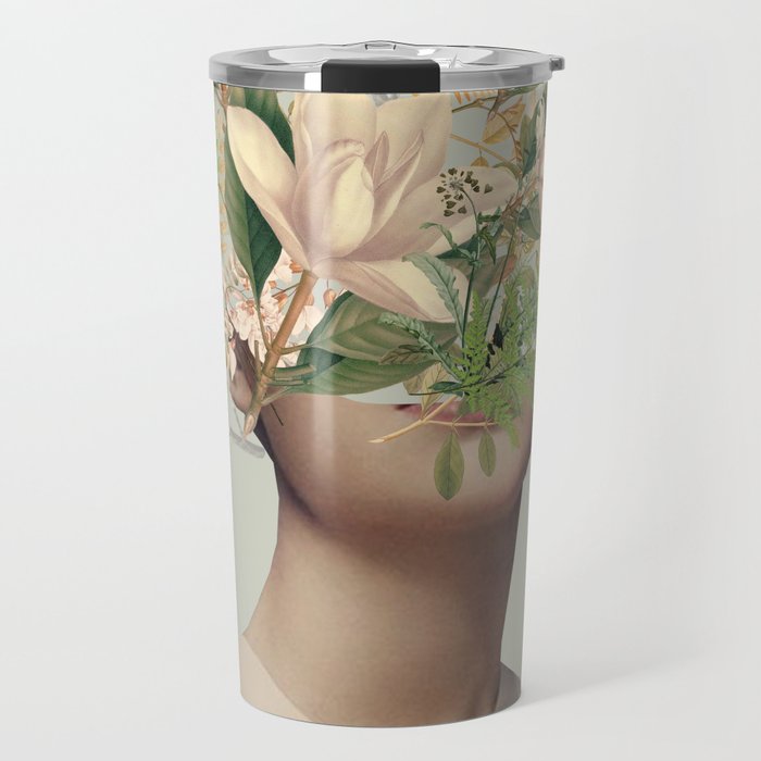 Floral beauty 30 Travel Mug Gallery Image 1