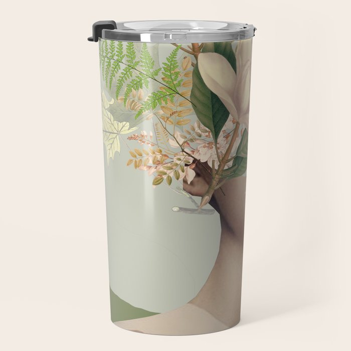 Floral beauty 30 Travel Mug Gallery Image 3