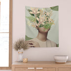 Floral beauty 30 Wall Tapestry Gallery Image 2