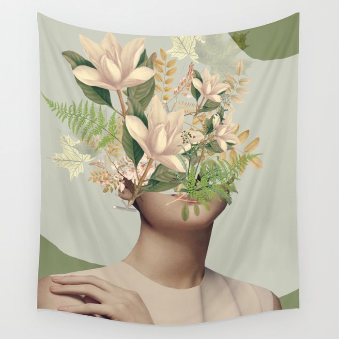 Floral beauty 30 Wall Tapestry Gallery Image 4