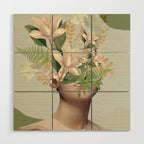 Floral beauty 30 Wood Wall Art Gallery Image 1