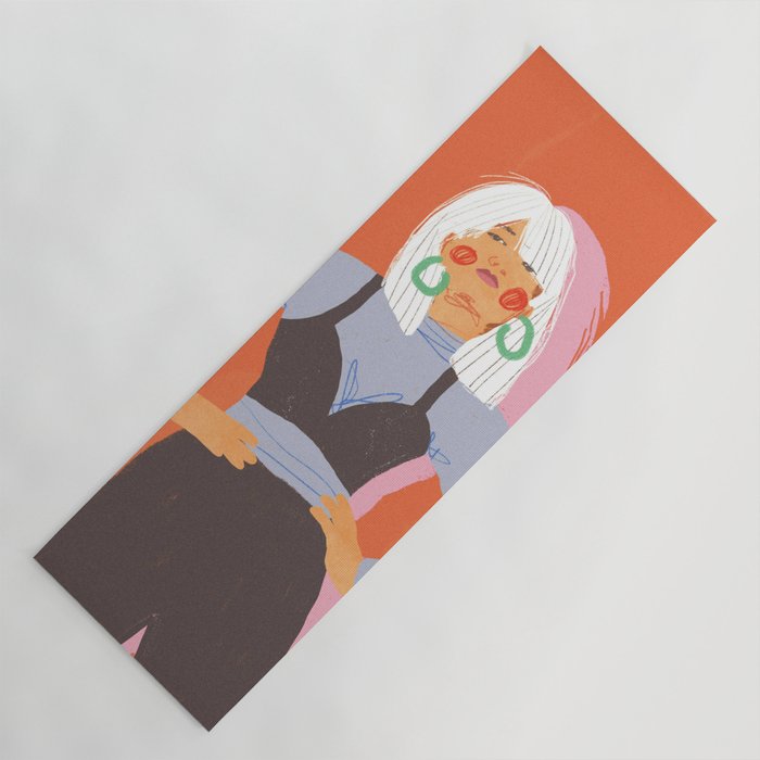 Womenâs Power Yoga Mat Gallery Image 1