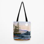 valley moon Tote Bag Gallery Image 2
