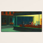  Edward Hopper - Night Hawks Desk Mat Gallery Image 3