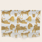 Tiger Lion Cheetah pattern  Wall Hanging Gallery Image 1