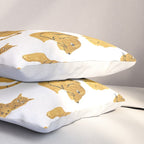 Tiger Lion Cheetah pattern  Pillow Sham Gallery Image 3