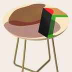 Colorful abstract shapes 01 Side Table Gallery Image 2