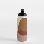 Colorful abstract shapes 01 Water Bottle Gallery Image 3
