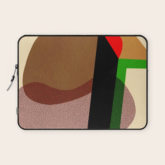 Colorful abstract shapes 01 Laptop Sleeve Gallery Image 1