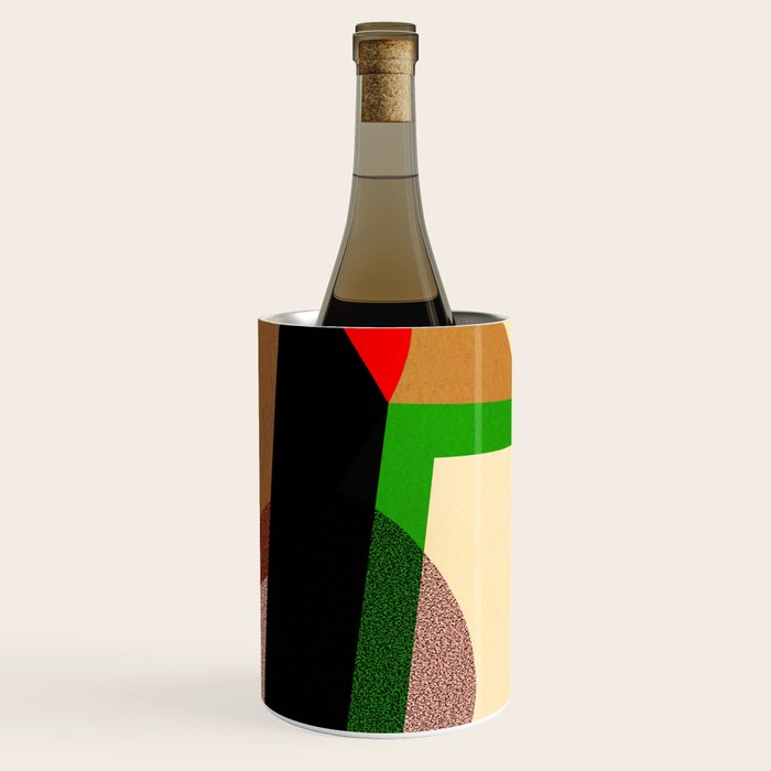 Colorful abstract shapes 01 Wine Chiller Gallery Image 3