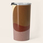 Colorful abstract shapes 01 Travel Mug Gallery Image 3