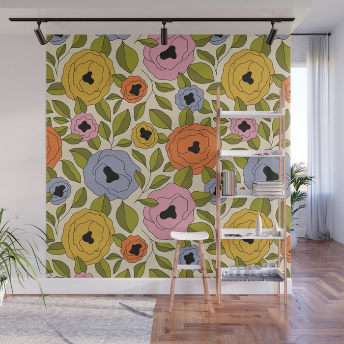 Summer Garden #15 Wall Mural Gallery Image 1