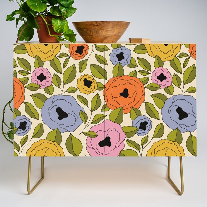 Summer Garden #15 Credenza Gallery Image 1