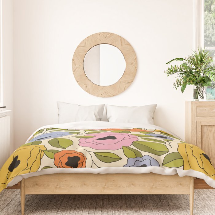 Summer Garden #15 Duvet Cover Gallery Image 3